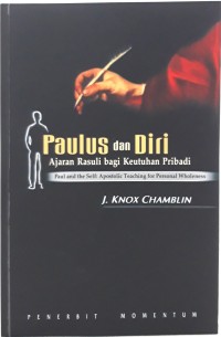 Image of Paulus dan Diri: Ajaran Rasuli bagi Keutuhan Pribadi