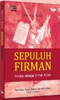 Image of Sepuluh Firman : Hidup sebagai umat Allah